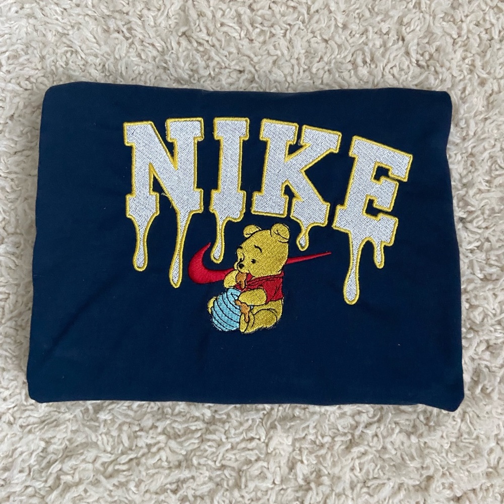 Winnie the Pooh Nike custom T shirt